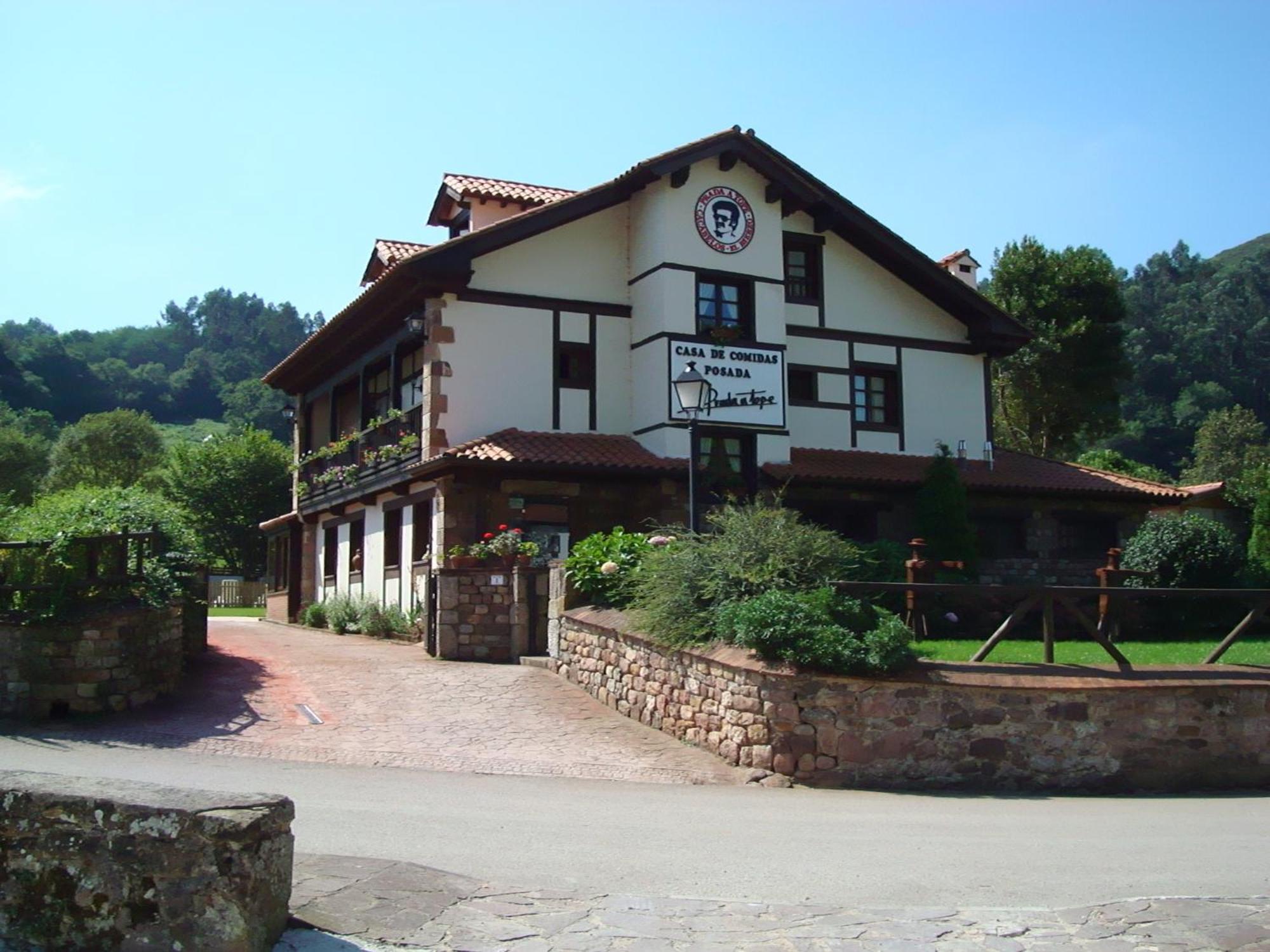 Posada Restaurante Prada A Tope Тресеньо Экстерьер фото
